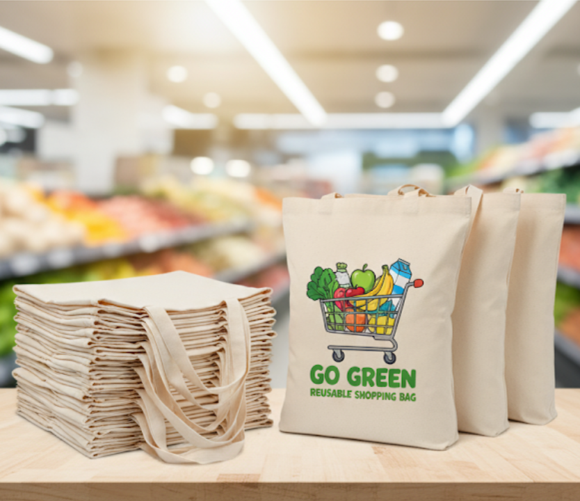 Produttore di borse in cotone ecologiche all'ingrosso  